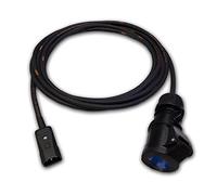 Marten 230v IEC C14 Plug to 16a Coupler 1mm HO7RN-F Rubber (15m, Black)