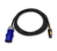 Marten 230v PCE 16a Male to Neutrik True1 NAC3FX-W HO7RN-F (5m, Blue)