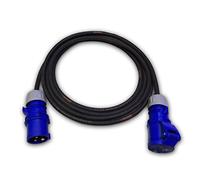 Marten 230v PCE 16a Plug to PCE 16a Connector HO7RN-F 2.5mm (5m)