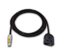 Marten 230v PowerCON NAC3FCB to 1 gang 1.5mm HO7RN-F (1m)