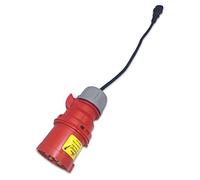 Marten® 415V 32A 4 Pin Adapter for PAT Testing 3 Phase 32a 4 Pin Plug to IEC