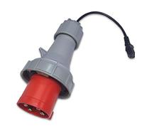 Marten® 415V 63A 4 Pin Adapter for PAT Testing 3 Phase 63a 4 Pin Plug to IEC