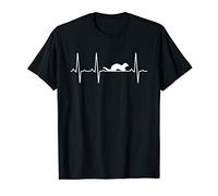Marten Heartbeat Gift For Men Women Mustelid Animal Lover T-Shirt