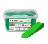 MARTEN Level Up Tile Levelling System 150-500-1000 Tabs Piece Joint Width 1-3 mm Tile Thickness 5-15 mm - Pliers Wedges Pull Tabs - Perfect Results for Floor and Wall Coverings