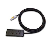 Marten PowerCON NAC3FCB to 2 Gang 1.5mm HO7RN-F Rubber Cable (15m)