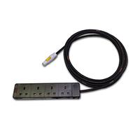 Marten PowerCON NAC3FCB to 4 Gang 1.5mm HO7RN-F Rubber Cable (15m)