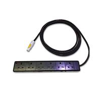 Marten PowerCON NAC3FCB to 6 Gang 1.5mm HO7RN-F Rubber Cable (0.5m)