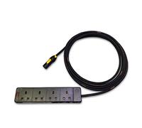 Marten PowerCON True1 NAC3F-TRUE1-S to 4 Gang 1.5mm HO7RN-F Rubber Cable (0.5m)