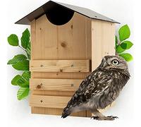 Martenbrown® owl nest box nest box I owls I Eulenhaus I House for Owl I Owl Cave I Nisthöhle I owls box I barn owls box I owls nest box I birdhouse owl