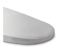 Martex Baby Moses Basket Grey Fitted Bed Sheet - Twin Pack - 30cm x 66cm - 100% Cotton - Fully Elasticated - Anti-Allergy & Antimicrobial