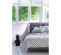Martex Black 'Painted Lips' Fitted Sheet | Size: Super King Martex Black Super King