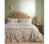 Martex Charlotte Thomas Jacobus Natural Duvet Cover Set - Pink - Super King