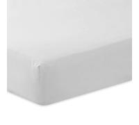 Martex charlotte thomas poetry plain double fitted sheet - grey - 122 x 190cm - Double, Grey
