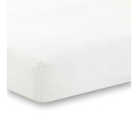 Martex charlotte thomas poetry plain double fitted sheet - white - 122 x 190cm - Double, White
