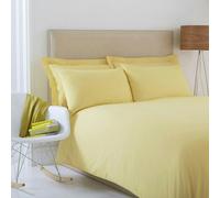 Martex Charlotte Thomas Poetry Plain Dye Duvet Cover Set - Single, Lemon