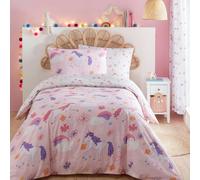 Martex Charlotte Thomas Unicorn Duvet Cover Set - Pink - Double