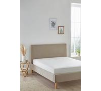 Martex Eco Pure 200TC Cotton Fitted Sheet in White | Size: King Martex Eco Pure White King