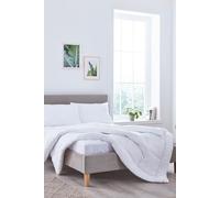 'Eco Pure' Recycled Microfibre Polyester Fill 4.5 Tog Duvet Martex Eco Pure White Double