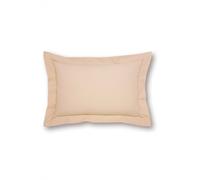 Martex Poetry Polycotton Oxford Pillowcase in Light Beige | Size: Standard Pillow Case Martex Light Beige Standard Pillow Case