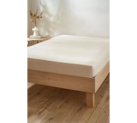 Martex Touch of Linen Fitted Sheet in Cream | Size: Super King Fitted Martex Cream Super King Fitted