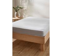 Martex Touch of Linen Fitted Sheet in Pale Blue | Size: King Fitted Martex Pale Blue King Fitted