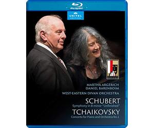 Martha Argerich and Daniel Barenboim at Salzburg Festival: Franz Schubert - Symphony in B minor 'Unfinished', Pyotr Ilyi [Blu-ray] [Region Free]