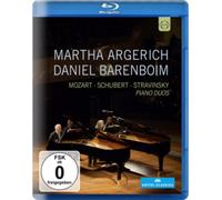 Martha Argerich and Daniel Barenboim, Piano Duos (Blu-ray) Martha Argerich