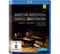 Martha Argerich & Daniel Barenboim – Piano Duos – Blu-ray (2015, Region A/B/C)