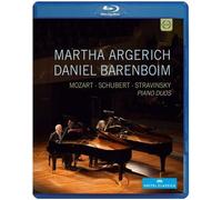 Martha Argerich & Daniel Barenboim – Piano Duos – Blu-ray (2015, Region A/B/C)