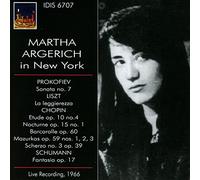Martha Argerich - Argerich M.: Recital Carnegie Hall, 1966