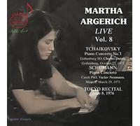 Martha Argerich, Gothenburg Symphony Orchestra, Czech Philharmonic Orchestra, Charles Dutoit, Vaclav Neumann - Martha Argerich Vol. 8: Tchaikovsky, Schumann, Tokyo Recital 1976
