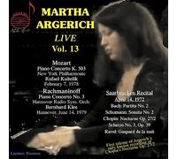 Martha Argerich Live, Vol. 13: Mozart, Rachmaninoff, Saarbrucken Recital 1972