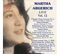 MARTHA ARGERICH - MARTHA ARGERICH LIVE, VOL. 12