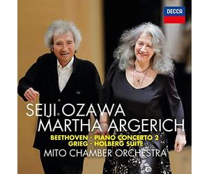 Martha Argerich Mito Chamber Orchestra Seiji Ozawa - Beethoven: Piano Concerto No. 2; Grieg: Holberg Suite