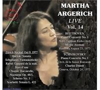 Martha Argerich; North German Radio Orchestra; Orchestre de la Suisse Romande; Moshe Atzmon; Charles Dutoit - Martha Argerich Live, Vol.14: Beethoven, Tchaikovsky, Zurich Recital 1977