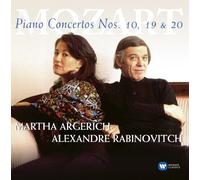 MARTHA ARGERICH/RABINOVITCH,ALEXANDRE/+ - KLAVIERKONZERTE 10,19 & 20 CD NEW