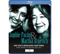 Argerich,Martha; Pacini,Sophie - Martha Argerich, Sophie Pacini - New Years Impressions from Vienna - Piano Works by Mozart and Liszt [Blu-ray] [2022] [NTSC]