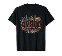 Martha Intentional in Service Sister in Christ Floral T-Shirt