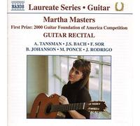 MARTHA MASTERS - VARIOUS GUITAR RECITAL - CD - P2222z