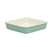 Martha Stewart Gallen 9 Inch Square Nonstick Carbon Steel Cake Pan - Teal