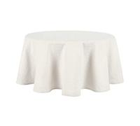 Martha Stewart Round Honeycomb Tablecloth 70" Natural