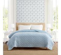 Martha Stewart - Twin Size Plush Blanket, Soft Blanket for Bed & Couch