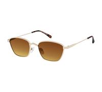 Martha Stewart Women's Martha Stewart Slim Rectangle Metal Frame With Angular Brow, and a Sleek Structured Silhouette, Gold/Tortoise, One Size