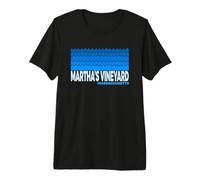 Martha's Vineyard Massachusetts Aquatic Premium T-Shirt
