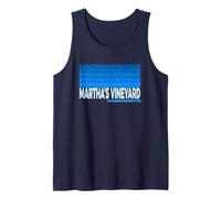 Martha's Vineyard Massachusetts Aquatic Tank Top