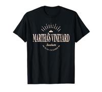Martha's Vineyard Massachusetts Modern - Marthas Vineyard MA T-Shirt