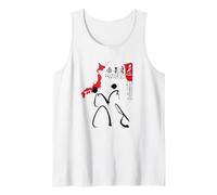 Martial Art - Aikido Kote Gaeshi (with Japan Map) Tank Top