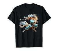 Martial Artist Horse in Dynamic Pose T-Shirt
