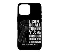 Martial Artist I Can Do All Things Through Christ Case for iPhone 16 Pro Max