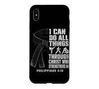 Martial Artist I Can Do All Things Through Christ Case for iPhone XS Max
